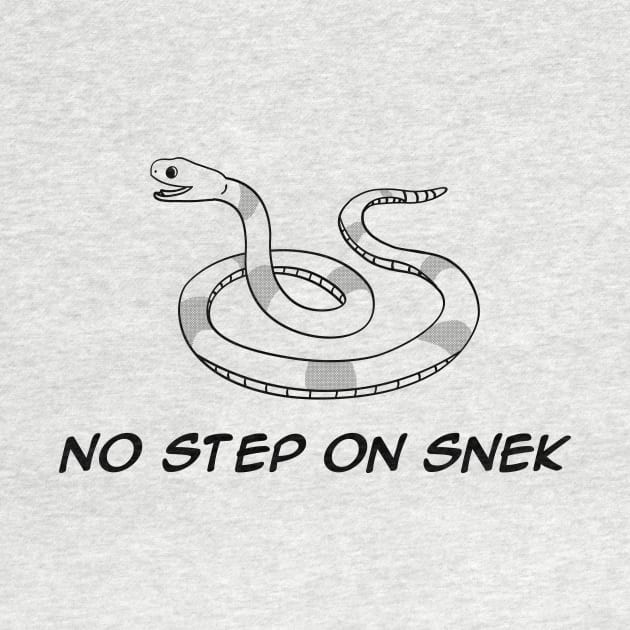 No Step on Snek T-Shirt by DMK